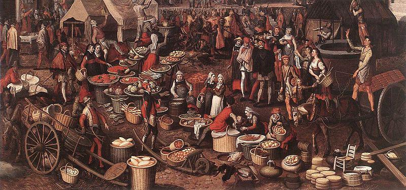 Pieter Aertsen Market Scene